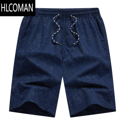 HLCOMAN男士沙滩裤薄款短裤宽松休闲五分裤夏季居家大裤衩外穿大裤头