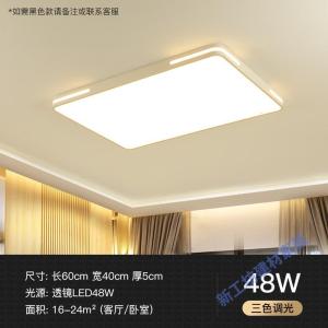 苏宁放心购 超薄客厅灯简约现代大气2019年新款北欧长方形家用灯具led吸顶灯
