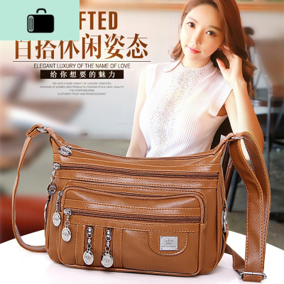 新款女包包单肩包女士斜挎包母妈妈包手提包大包旅游包女生意包包NEW LAKE女士单肩包