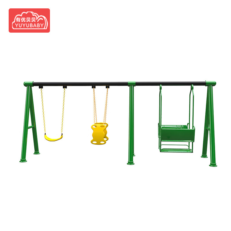 有优贝贝(YUYUBABY)幼儿园滑梯小区户外大型滑梯室外秋千玩具乐园