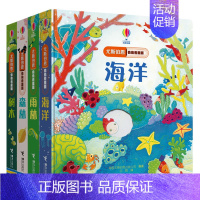 第三辑(共4册) [正版]尤斯伯恩偷偷看里面系列0-2至3一6周岁婴儿的书籍翻翻幼儿启蒙认知益智早教绘本宝宝两到三岁儿童