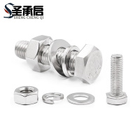 圣承启不锈钢螺杆 M6*180mm套