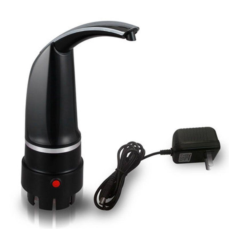 矿泉水桶压水器电动抽水器上水器纯净水桶装水自动吸水器饮水机泵 黑色标配 水泵+电源适配器