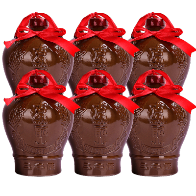 古越龙山绍兴黄酒陶坛三年陈糯米花雕酒加饭酒15度1.5L3斤装