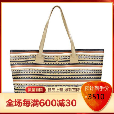 ToryBurch汤丽柏琦EastWestTote新款女士手提包时尚休闲百经典款单肩包女欧美时尚优雅气质休闲风默认