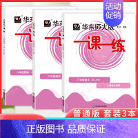 6下语文+数学+英语-普通版 全3本 小学六年级 [正版]2024年华东师大版一课一练六年级下册上册 语文数学英语牛津沪