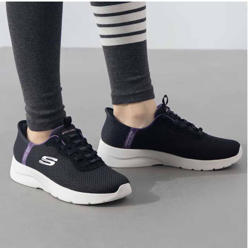 斯凯奇女款休闲健步鞋150480/BKPR-10双