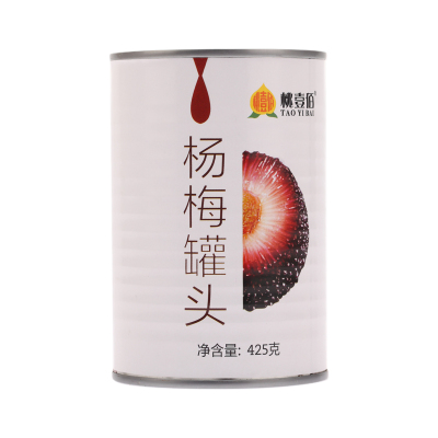 桃壹佰杨梅罐头6罐整箱糖水砀山新鲜水果罐头黄桃什锦菠萝零食