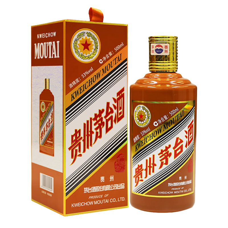 茅台 生肖龙年 53度酱香型 500ml单瓶装白酒 茅台生肖纪念收藏酒