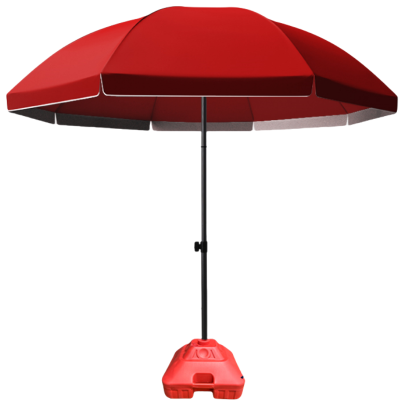 依韵珂红色户外伞2.8米把