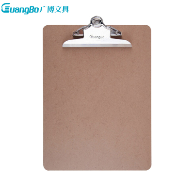 广博(GuangBo)A26118蝴蝶夹木质板夹2个A4书写板夹写字垫板夹板资料夹文件夹办公文具