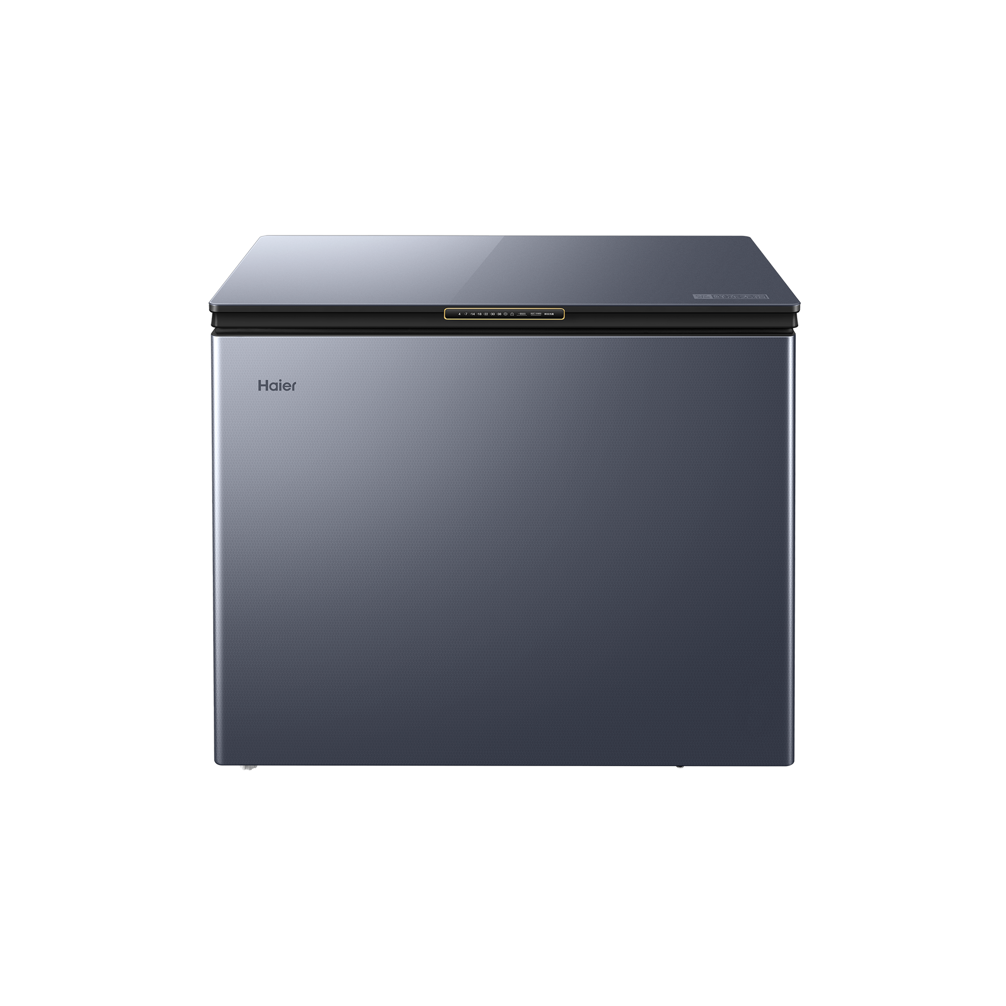 海尔(Haier)201升家用卧式冰柜冷柜小冰箱 双翼驭风鲜冻科技+双变频科技 黑金净化BC/BD-201WGHEDG1