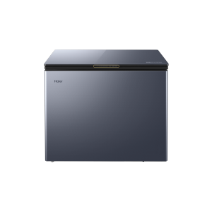 海尔(Haier)201升家用卧式冰柜冷柜小冰箱 双翼驭风鲜冻科技+双变频科技 黑金净化BC/BD-201WGHEDG1
