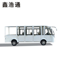 鑫浩通4排8-11座电动货车四轮景区旅游观光车电瓶摆渡车营区巡修被保障车载货运输车巡逻车