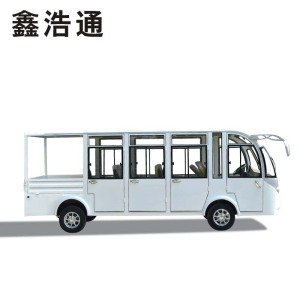 鑫浩通4排8-11座电动货车四轮景区旅游观光车电瓶摆渡车营区巡修被保障车载货运输车巡逻车