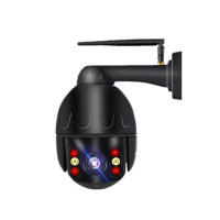 送7天循环录像卡 4G流量卡800万高清金属壳家用监控器高清摄像头室外无需wifi连手机远程360度全景户外夜视