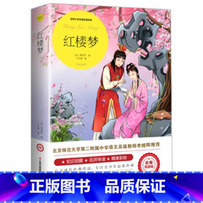 红楼梦 [正版]绿山墙的安妮原著全集蒙哥马利原著小学生三四五六年级阅读必读课外书上下册青少年儿童文学经典书籍绿野仙踪世界