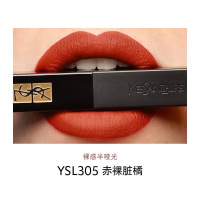 圣罗兰(YSL)小黑条细管丝绒口红2.2g #305赤裸脏橘