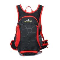 户外自行车双肩带头盔网背包男女徒步旅行包骑行包