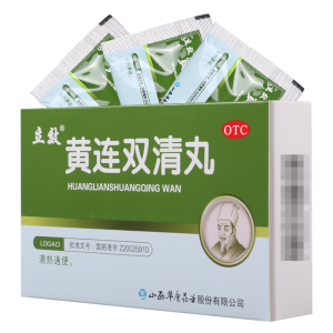 [10盒]立效 黄连双清丸 6g*6袋/盒*10盒头目眩晕牙龈肿痛口舌生疮便秘尿赤