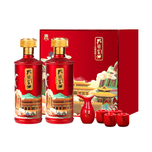 孔府家浓香型纯粮酒500ml 52度礼盒装 婚礼婚宴用酒精选糯米酿造通风储存