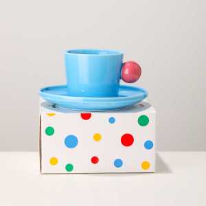 梵澜狸陶瓷咖啡杯碟礼盒套装TA65 套