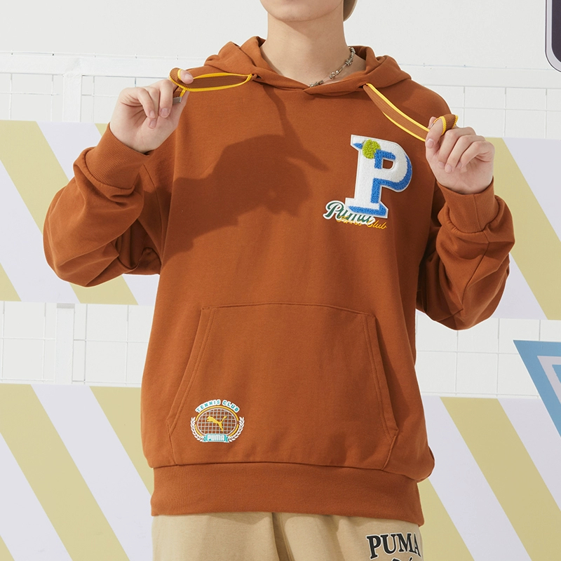 彪马(PUMA)男装女装新款跑步健身运动服户外时尚舒适透气休闲卫衣套衫 625801-81 ZP