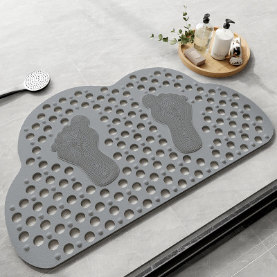 浴室防滑垫淋浴房地垫卫生间洗澡专用垫子儿童防摔脚垫吸盘按摩垫