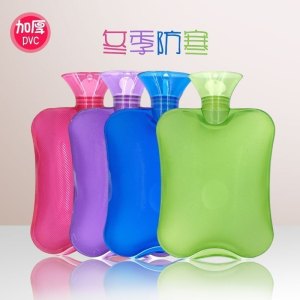 美帮汇热水袋女暖肚子经期暖注水大号宝宝暖手袋温水热水带暖水袋