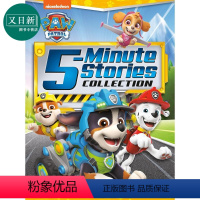 [正版]Paw Patrol 5-Minute Stories 汪汪队5分钟故事 英文原版 进口原版 3岁到7岁 儿童