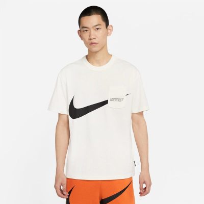 nike耐克官方sportswear swoosh男子口袋运动t恤宽松纯棉针织dj6297