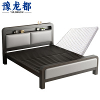 豫龙都床+床垫1.2m张