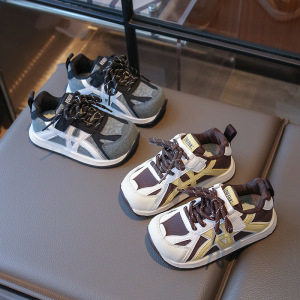 儿童鞋子秋季新款女童阿甘运动鞋韩版男童休闲鞋跑步鞋德训鞋_694