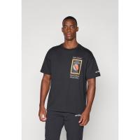 Adidas男士运动T恤透气舒适图案设计健身休闲短袖衫