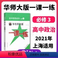 [正版]华东师大版一课一练 高中思想政治 必修3 政治与法治 高二上册第一学期上海高中政治同步课时训练 华师大一课一练