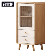 宜掌柜 实木餐边柜 50*35*105cm 个