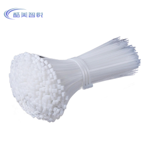 酷美智悦 尼龙扎带国标10*400mm白色100条 KM-GY62 包