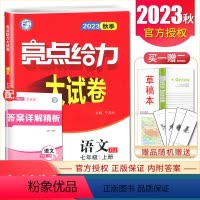 [正版]2023秋亮点给力大试卷语文七年级上册人教版试卷 7年级上初一同步初中课时单元月考期中期末专项分类检测卷教辅练