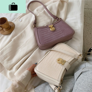 春夏包包2020新款腋下包石头纹单肩斜挎包女包气质小包包女休闲包NEW LAKE女士单肩包