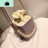 网红珍珠小包包女2020春夏新款潮韩版百搭斜挎包链条时尚单肩包NEW LAKE女斜挎包