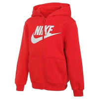 NIKE耐克连帽外套运动休闲加绒保暖针织大童夹克FD2990-657 Z