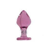 水晶玻璃肛塞G点后庭菊花刺激男女外出自玩情趣快感床上成人用品 型号B150