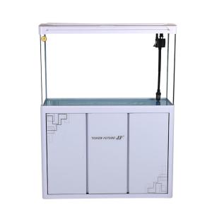 鱼缸客厅免换水懒人家用办公室玻璃桌面水族箱生态中型带底柜