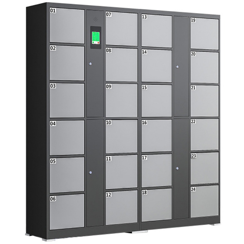攸形人脸识别存包柜24门1700*460*1800mm台