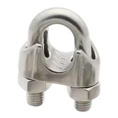 中锦科技 钢丝绳卡头 不锈钢卡扣ZJ-304系列 M18 个