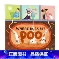 [正版]DK儿童百科 Where Does My Poo Go? 我们的便便去哪里了 英文原版 生活常识科普绘本 低