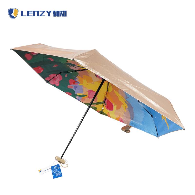 韧知 雨伞 6骨-六折-钛金款 把