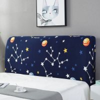 床头罩套床头套软包防尘罩靠背罩子保护套1.8米弹力布1.5床北欧风 星座 1.8米(适合1.7-1.9米床头使用)