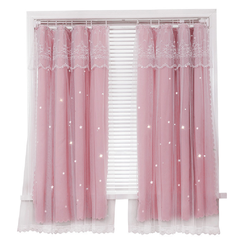 美帮汇窗帘免打孔安装 遮光北欧简约2026新款卧室款小窗户魔术贴