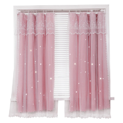 美帮汇窗帘免打孔安装 遮光北欧简约2026新款卧室款小窗户魔术贴